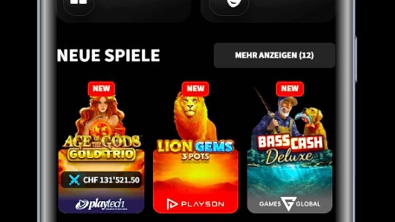 Swiss4Win appli mobile et inscription rapide